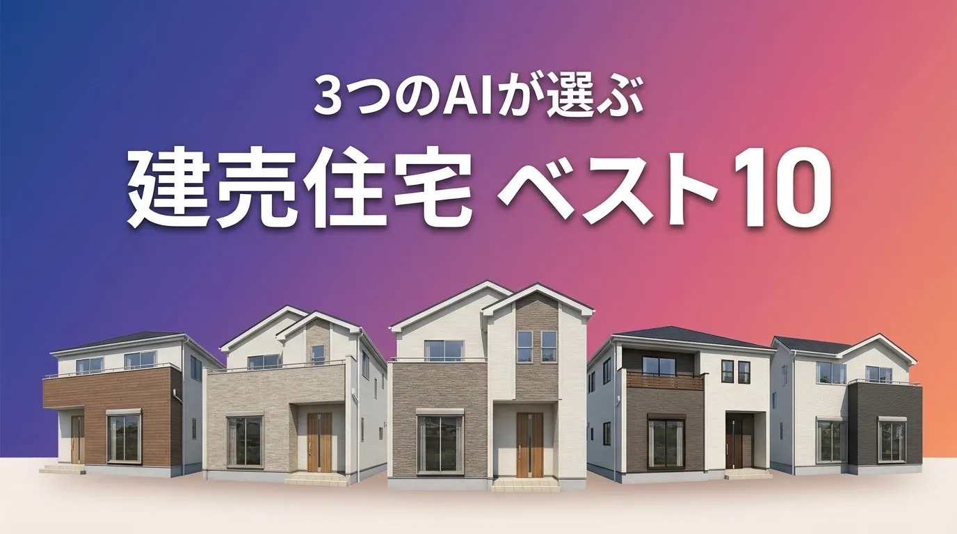 2026年7月版建売住宅おすすめAIランキング