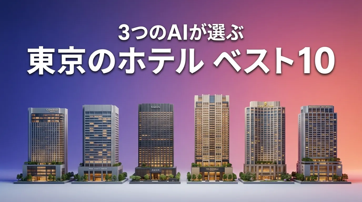 2026年7月版東京のホテルおすすめAIランキング