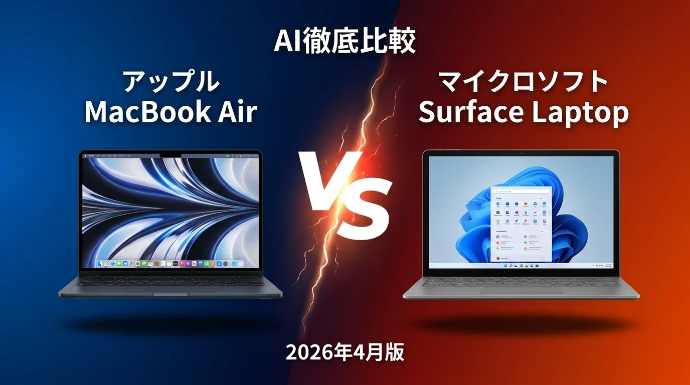 アップル MacBook Pro vs レノボ ThinkPad X1 Carbon｜ノートパソコン AI徹底比較